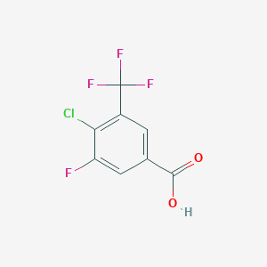 4-Chloro-3-fluoro-5-(trifluoromethyl)benzoic acid