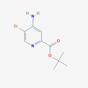 Tert-butyl 4-amino-5-bromopyridine-2-carboxylate