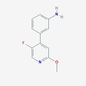 3-(5-Fluoro-2-methoxypyridin-4-yl)-phenylamine