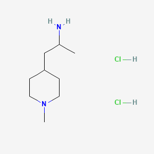 1-(1-Methylpiperidin-4-yl)propan-2-aminedihydrochloride