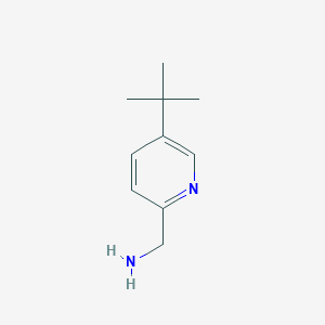 (5-(tert-Butyl)pyridin-2-yl)methanamine