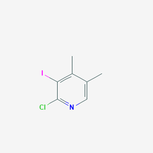 2-Chloro-3-iodo-4,5-dimethylpyridine