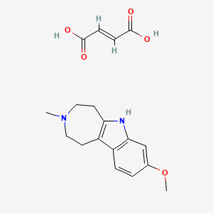 8-Methoxy-3-methyl-1,2,3,4,5,6-hexahydroazepino[4,5-b]indole fumarate