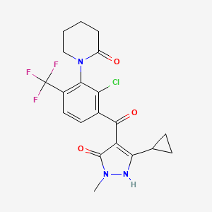 molecular formula C20H19ClF3N3O3 B1532948 Cypyrafluone CAS No. 1855929-45-1