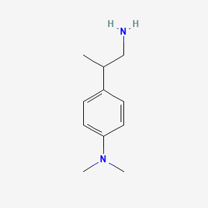 4-(1-aminopropan-2-yl)-N,N-dimethylaniline