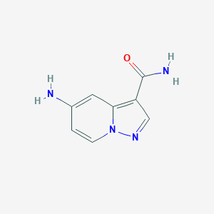 5-Aminopyrazolo[1,5-a]pyridine-3-carboxamide