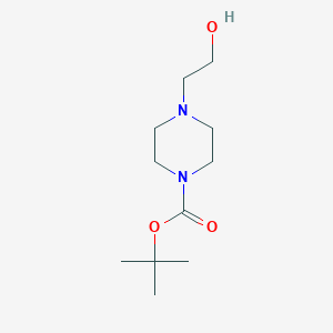 molecular formula C11H22N2O3 B153296 Tert-butyl 4-(2-hydroxyethyl)piperazine-1-carboxylate CAS No. 77279-24-4