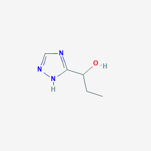 1-(4H-1,2,4-triazol-3-yl)propan-1-ol