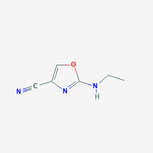 2-(Ethylamino)oxazole-4-carbonitrile