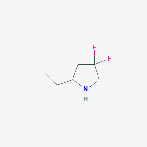 2-Ethyl-4,4-difluoropyrrolidine