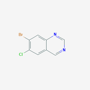 7-Bromo-6-chloroquinazoline