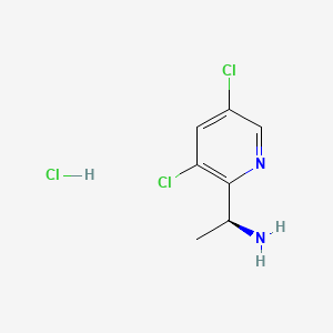 (S)-1-(3,5-Dichloropyridin-2-yl)ethan-1-amine hydrochloride