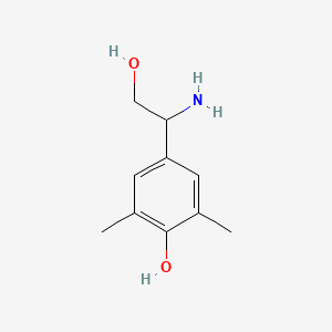 4-(1-Amino-2-hydroxyethyl)-2,6-dimethylphenol