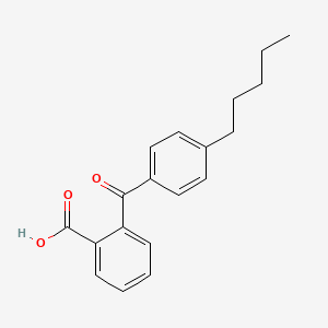 2-(4-Pentylbenzoyl)benzoic acid