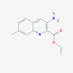 Ethyl 3-amino-7-methylquinoline-2-carboxylate