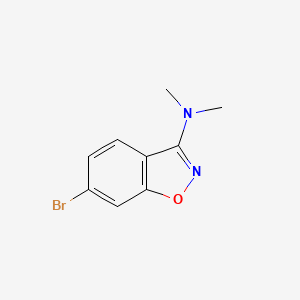 6-Bromo-N,N-dimethylbenzo[d]isoxazol-3-amine