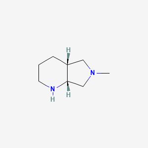 (4aR,7aR)-6-methyl-octahydro-1H-pyrrolo[3,4-b]pyridine