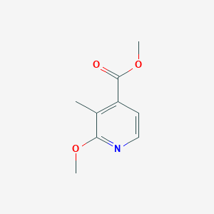 molecular formula C9H11NO3 B15329975 Methyl 2-methoxy-3-methylisonicotinate 