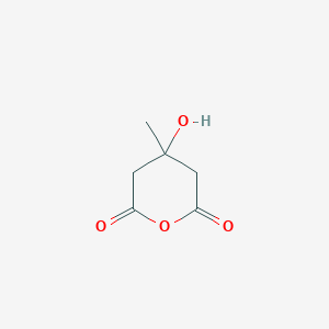 molecular formula C6H8O4 B015330 3-羟基-3-甲基戊二酸酐 CAS No. 34695-32-4
