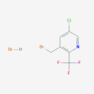 3-(Bromomethyl)-5-chloro-2-(trifluoromethyl)pyridine hydrobromide