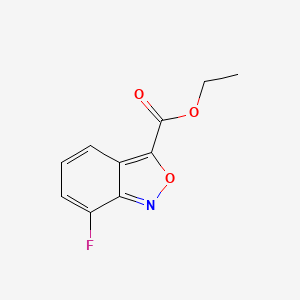 Ethyl 7-Fluorobenzo[c]isoxazole-3-carboxylate