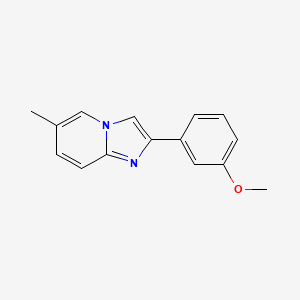 2-(3-Methoxyphenyl)-6-methylimidazo[1,2-a]pyridine