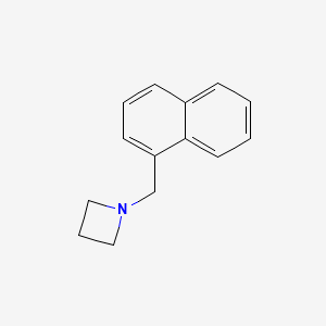 1-(Naphthalen-1-ylmethyl)azetidine