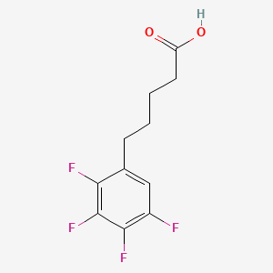 5-(2,3,4,5-Tetrafluorophenyl)pentanoic Acid