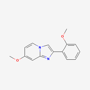 7-Methoxy-2-(2-methoxyphenyl)imidazo[1,2-a]pyridine