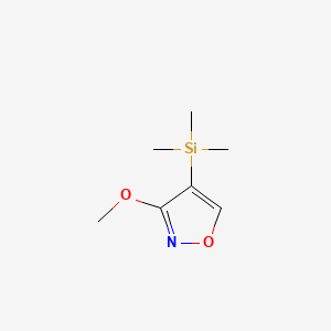 3-Methoxy-4-(trimethylsilyl)isoxazole