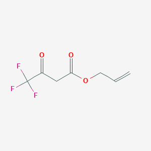 molecular formula C7H7F3O3 B15330975 Allyl 4,4,4-trifluoro-3-oxobutanoate 