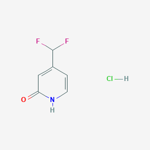 4-(Difluoromethyl)pyridin-2-ol hydrochloride