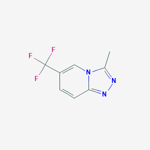 3-Methyl-6-(trifluoromethyl)[1,2,4]triazolo[4,3-a]pyridine