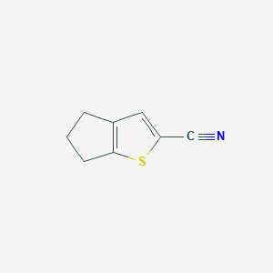 5,6-dihydro-4H-cyclopenta[b]thiophene-2-carbonitrile