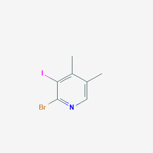 2-Bromo-3-iodo-4,5-dimethylpyridine