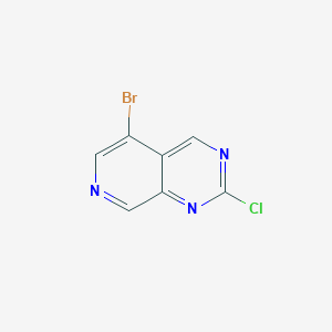 5-Bromo-2-chloropyrido[3,4-d]pyrimidine