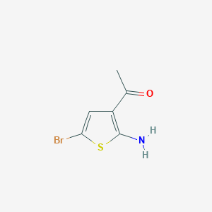 1-(2-Amino-5-bromothiophen-3-yl)ethanone