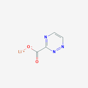 Lithium 1,2,4-triazine-3-carboxylate