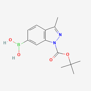 (1-(tert-Butoxycarbonyl)-3-methyl-1H-indazol-6-yl)boronic acid