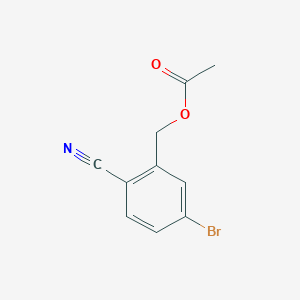 5-Bromo-2-cyanobenzyl Acetate