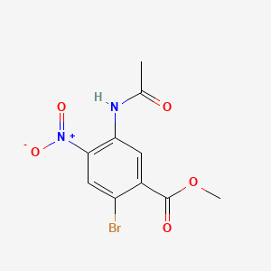 Methyl 5-Acetamido-2-bromo-4-nitrobenzoate