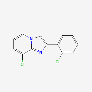 8-Chloro-2-(2-chlorophenyl)imidazo[1,2-a]pyridine