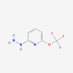 2-Hydrazinyl-6-(trifluoromethoxy)pyridine