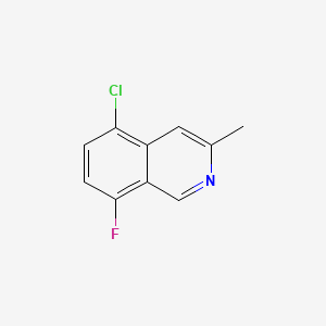 5-Chloro-8-fluoro-3-methylisoquinoline