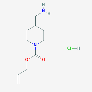 Allyl 4-(aminomethyl)piperidine-1-carboxylate hydrochloride