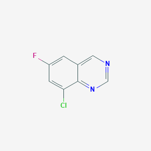 8-Chloro-6-fluoroquinazoline