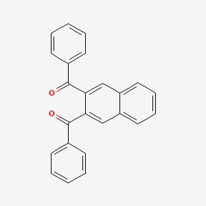 Naphthalene-2,3-diylbis(phenylmethanone)