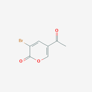 5-Acetyl-3-bromo-2H-pyran-2-one