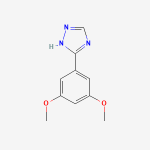 5-(3,5-dimethoxyphenyl)-1H-1,2,4-triazole