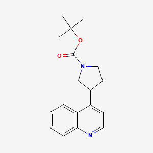 4-(1-Boc-3-pyrrolidinyl)quinoline